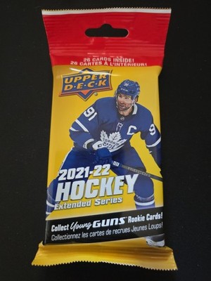 2021/22 Upper Deck Extended Series Hockey Fat Pack 26 cards