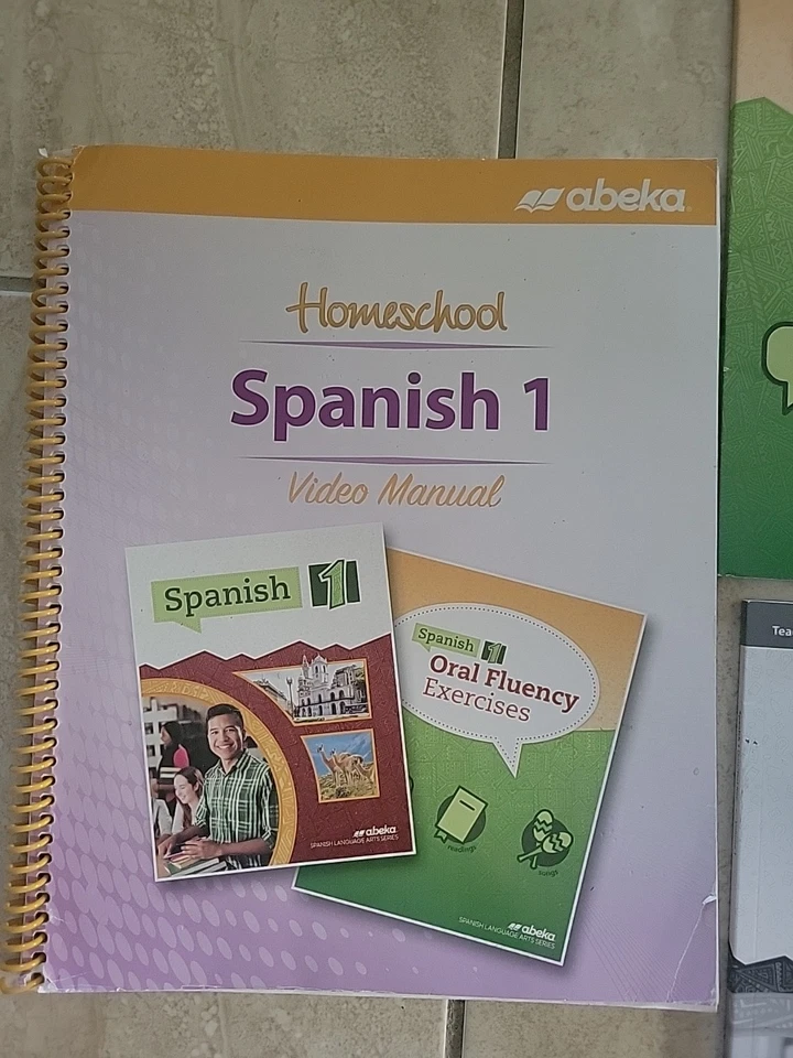 Abeka Spanish 1 Teacher Key, Oral Fluency Exercises, Quiz/test keys, Video Book. - Image 4 of 4