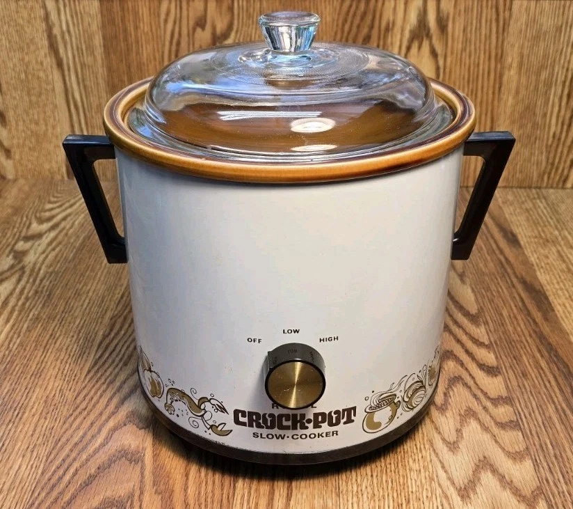VTG RIVAL Model 3100/2 Crock Pot Slow Cooker 3.5 Qt LONG OPEN HANDLES Orig. Box
Opens in a new windo