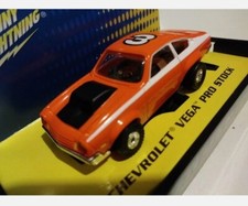 JOHNNY LIGHTNING TJET 500 CHEVROLET CHEVY VEGA PRO STOCK 3 ORANGE SLOT CAR NEW