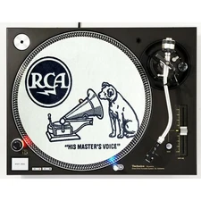 Audiophile His Masters Voice #3 Slipmat Turntable 12" LP Record Player, DJ X1