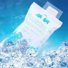 10x Reusable Gel Ice Packs forCar refrigerator Bag Cooler Bag For Food Storage