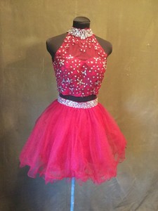 ebay red sequin dress