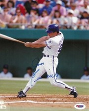 Signed Jim Eisenreich Kansas City Royals 8x10 Autographed photo - PSA/DNA COA
