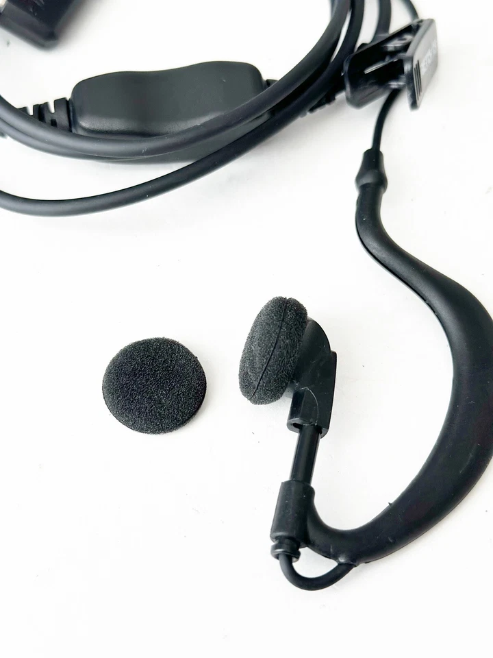 NEW 6PCS Retevis RE3120 Radio Earpiece 2 Pin for Walkie Talkie - Black - Image 4 of 4