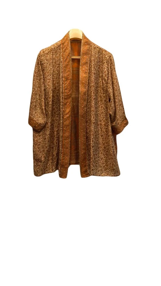 Silk duster best sale cardigan