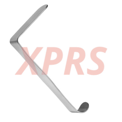 Set of 5 Heaney Retractors, 10.5'', Blade 1.1/8'' x 3.25'', Large, Premium