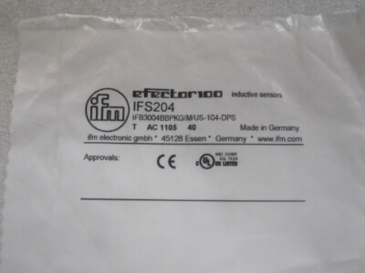 1PC IFM IFS204 Inductive Sensor New #IF