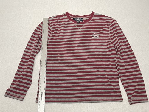 Herren extra großes gestreiftes langärmeliges Thermohemd Lucky Brand - Bild 6 von 7