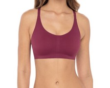 No Boundaries 42352 Bonded Racerback Bralette Bra with Removable Pads NWT Small