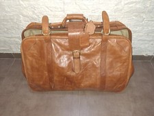 valigia pelle vintage Barantani pelle anni 70/80 ben conservata morbida