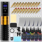 <!--F#f_0-->Tattoo Kit Complete Wireless Rotary Pen Machine with Ink Cartridge Needle Paper<!--F/-->