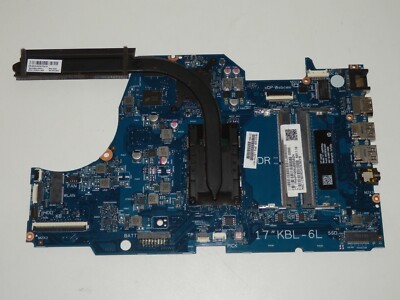 HP 17-by - Mainboard Mother Board, Intel Core i3-7020U, AMD Radeon 520 2GB