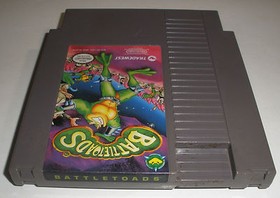 NES Battletoads video game TESTED nice condition