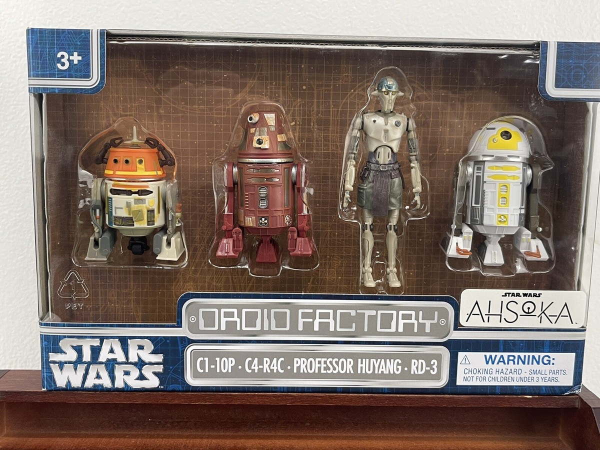 STAR WARS DROID FACTORY 4体セット Star Wars Droid Factory set of 4 NEW Disney Park Exclusive