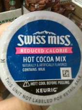 Swiss Miss Reduced Calorie Hot Cocoa Mix K-Cups - Pack of 60 Pods
