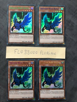 YUGIOH Blue Rose Dragon: UR LDS2-FR104