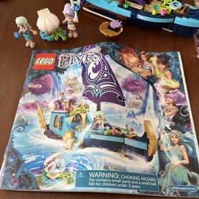 Lego Set 41073 Elves Naida&rsquo;s Epic Adventure Ship With Manual Aira Minifigures