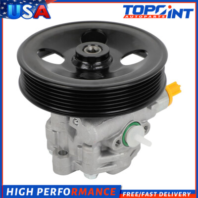 Power Steering Pump with Pulley For 10-13 Kia Forte 12-13 Forte5 Sedan Hatchback