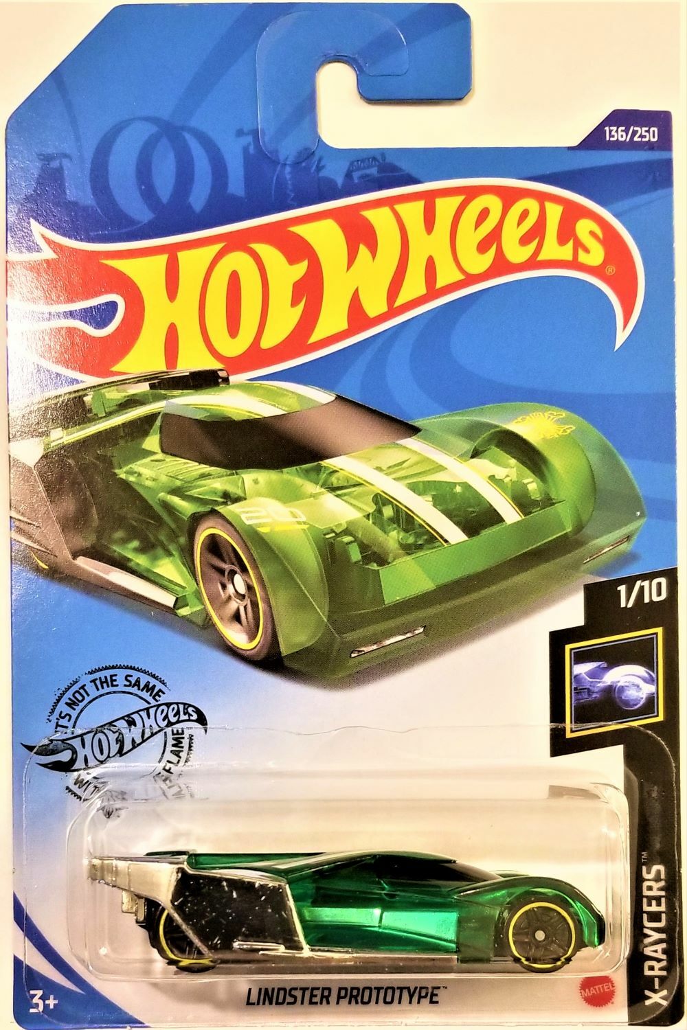 Hot Wheels - 2020 X-Raycers 1/10 Lindster Prototype 136/250 (BBGHF00)