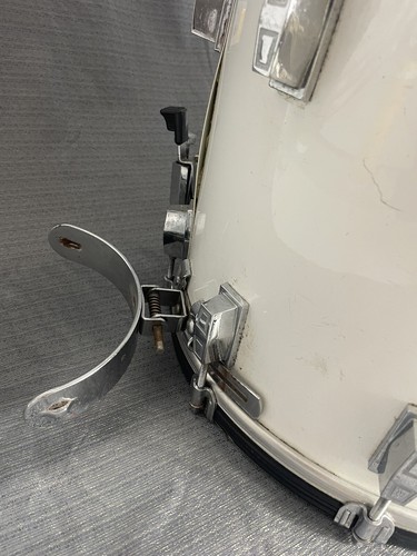 Vintage Remo Quadura 15”x 12” Marching Band Snare Drum weiß - Bild 13 von 24