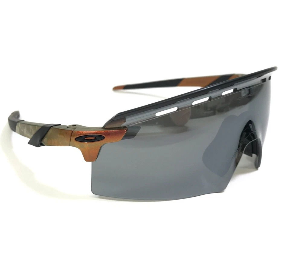 Gafas de sol Oakley OO9235-1239 Coder Strike mate negro naranja lentes Prizm 24k Foto 4 de 4