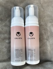 2 Pack Calista Embellish Texturizing Foam 7 Oz Each New