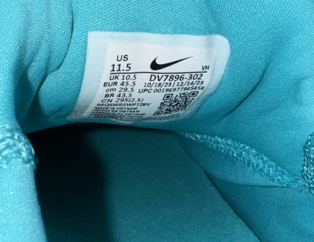 SP ニュージャージー 3 NIKE Zoom SB Nyjah 3 Skate Shoes Blue Men's Size 11.5 *NEW