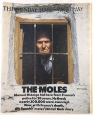Sunday Times Magazine 19th February 1978 Douglas Glass Photos, Spain, Simon Gray