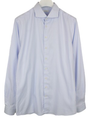 SUITSUPPLY Traveller Extra Slim Fit Formal Shirt Mens 43L / 17L - Button