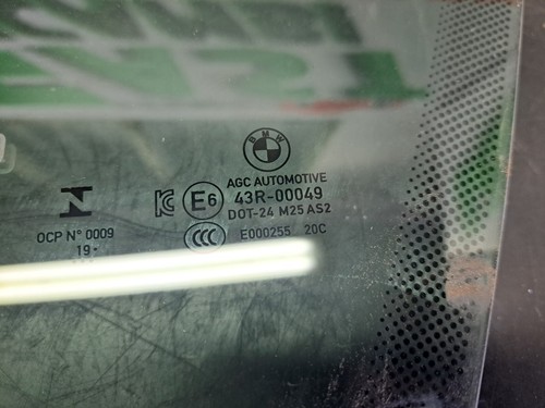 VETRO SCENDENTE ANTERIORE SINISTRA BMW SERIE 2 F44 2020 07F75929 E643R-00049 - Imagen 4 de 5