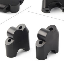 1 Pair Black HandleBar Bar Risers Mount Clamp Adapter For BMW F800R 2015-2017