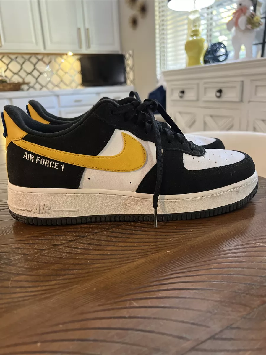 nike air force yellow and black