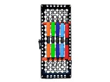 PacDent type Implant Improved Deplaquer/Scaler with Soft Silicon Grip BlackLine