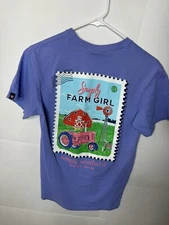 Simply Southern Collection Simply Farm Girl Purple Medium