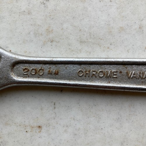 Stanley Adjustable Crescent Wrench Forged Alloy Steel 8" Made USA 87-368 - Picture 7 of 8