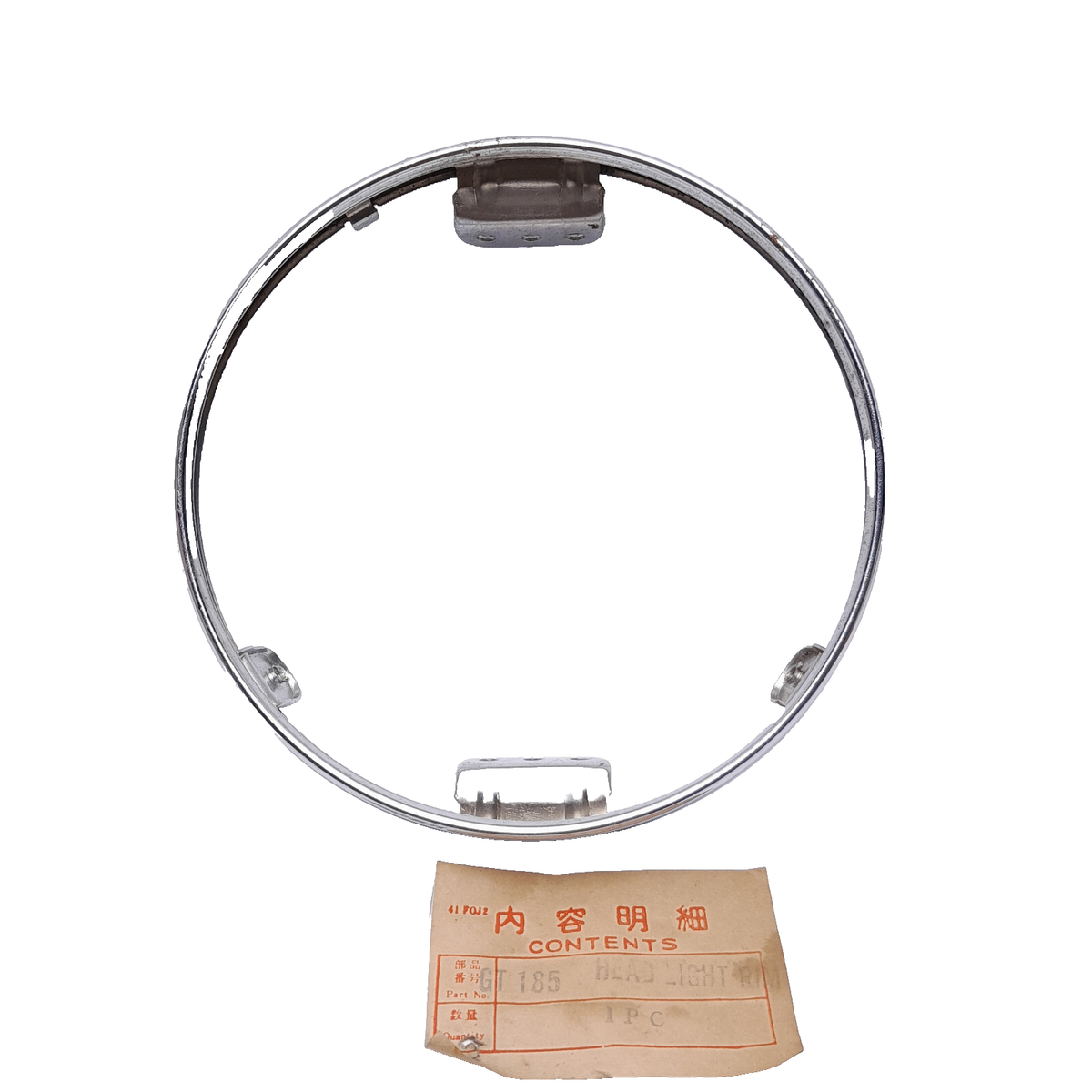 Headlight Rim May Fit For Suzuki GT185 GT250 GT380 GT500 NOS #1 | eBay
