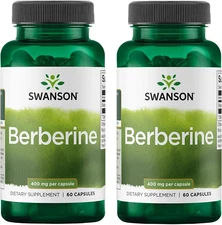 Berberine Supplement - 400 Mg Each, 60 Capsules - Berberine Hcl with Overall ...
