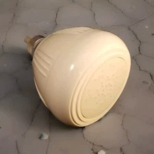 Alsons White Three (3) Positions Brass Fitting Shower Head 2.5 GPM Feels Awesome