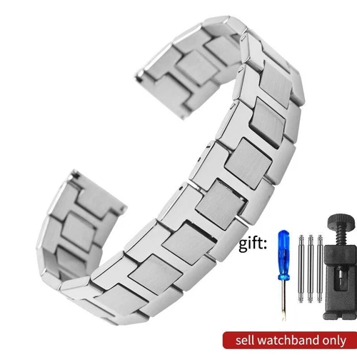 Edelstahl Uhrenarmbänder passend für Cartier Tank Must W5200014 Watchband 23mm - Bild 14 von 14