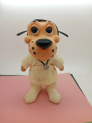 Old RDF 68 Dr. Dog Piggybank Coin Money Bank Vintage Toy Puppy Roy Des of Fla