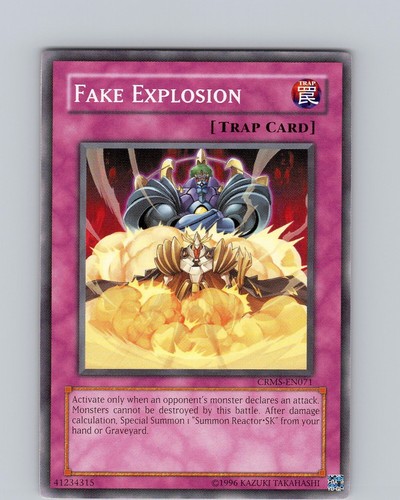 YuGiOh! - Fake Explosion - Common | eBay YuGiOh! - Fake Explosion - Common | eBay