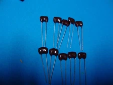 30 pF Silver Dipped Mica 500V 5%  (quantity of 10)