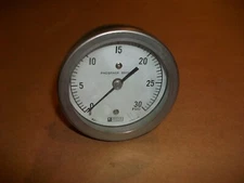 Weksler Phosphor Bronze Pressure Gauge BA1  4" OD NEW