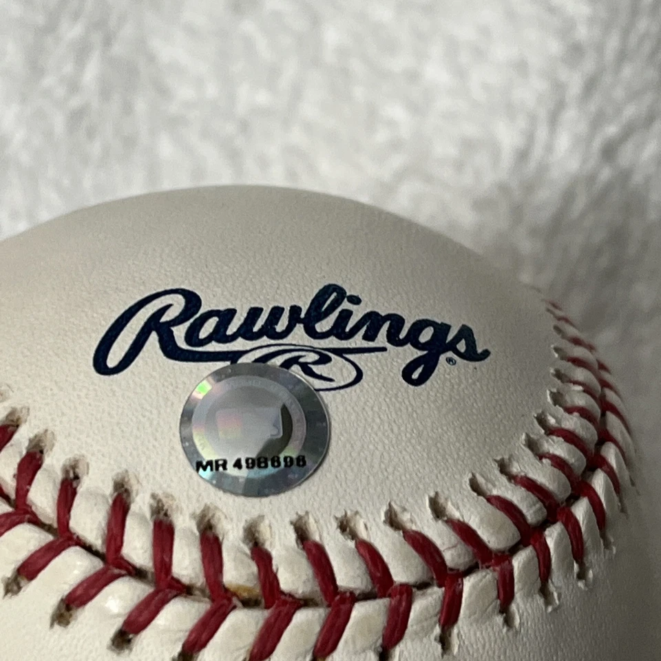 Laynce Nix SIGNED AUTOGRAPHED OMLB BASEBALL - Image 3 of 3