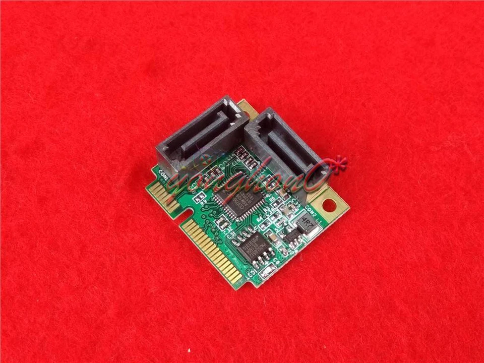 Controller Adapter Card Support 6Gb Mini PCI-Express to SATA iii 3.0 2 Port RAID - Image 4 of 4