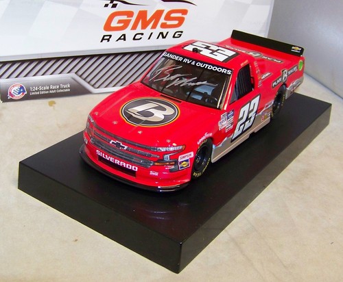 1:24 ACTION 2020 #23 PLAN B SALES 1984 RED BRETT MOFFITT AUTOGRAPHED 1/72 COA - 第 4/7 張圖片