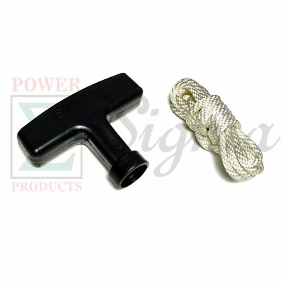 Handle & Rope For ETQ950 TG1200 63CC 1000/1200W Gas Generator Recoil Starter