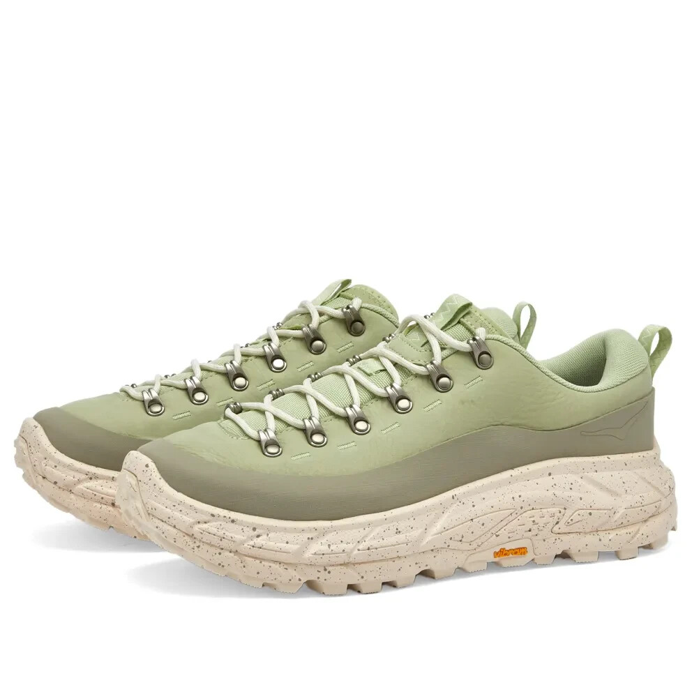 Hoka One One Tor Summit Seed Green Eggnog Men 11.5 Shoes  display picture 1