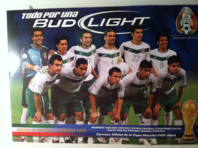 Three (3) Different Mexico Team 2006 Futbol (soccer) Promotional Posters